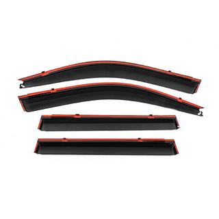 Deflecteurs de Vitres avec Moulure Chromee Niken Luxury (4 pcs) photo 3