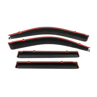 Deflecteurs de Vitres avec Moulure Chromee Niken Luxury (4 pcs) photo 3