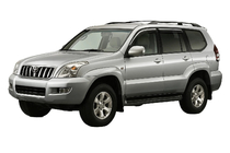 Toyota Land Cruiser Prado 120 2002-2009 Deflecteurs de Vitres avec Moulure Chromee Niken Luxury (4 pcs) photo 1