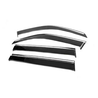 Deflecteurs de Vitres avec Moulure Chromee Niken Luxury (4 pcs) Toyota Land Cruiser 100 1998-2007 photo 2