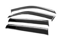 Lexus LX470 1998-2007 Deflecteurs de Vitres avec Moulure Chromee Niken Luxury (4 pcs) photo 2