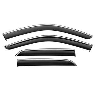 Deflecteurs de Vitres avec Moulure Chromee Niken Luxury (4 pcs) photo 2