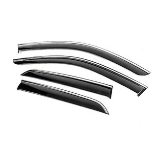 Deflecteurs de Vitres avec Moulure Chromee Niken Luxury (4 pcs) photo 3