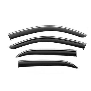 Deflecteurs de Vitres avec Moulure Chromee Niken Luxury (4 pcs) photo 1