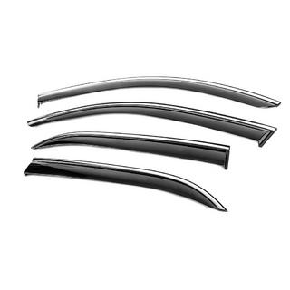 Deflecteurs de Vitres avec Moulure Chromee Niken Luxury (4 pcs) photo 2