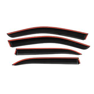 Deflecteurs de Vitres avec Moulure Chromee Niken Luxury (4 pcs) photo 3