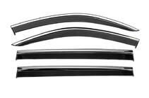Mercedes GL/GLS class X166 2012-2019 Deflecteurs de Vitres avec Moulure Chromee Niken Luxury (4 pcs) photo 1