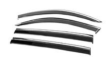 Mercedes GL/GLS class X166 2012-2019 Deflecteurs de Vitres avec Moulure Chromee Niken Luxury (4 pcs) photo 2