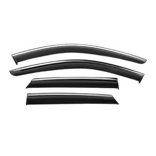 Deflecteurs de Vitres avec Moulure Chromee Niken Luxury (4 pcs) Mercedes ML W164 2005-2011 photo 2