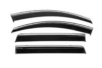 Mitsubishi Pajero Sport 2015- Deflecteurs de Vitres avec Moulure Chromee Niken Luxury (4 pcs) photo 1
