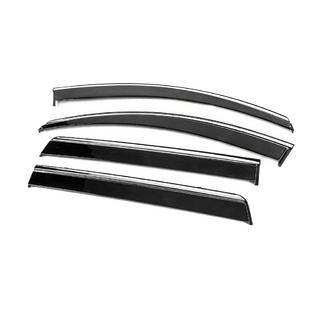 Deflecteurs de Vitres avec Moulure Chromee Niken Luxury (4 pcs) Mitsubishi Pajero Sport 2015- photo 2