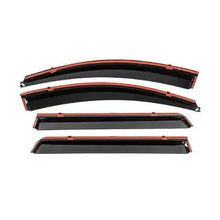Deflecteurs de Vitres avec Moulure Chromee Niken Luxury (4 pcs) photo 3