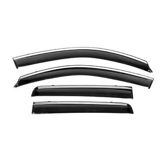 Deflecteurs de Vitres avec Moulure Chromee Niken Luxury (4 pcs) Mitsubishi Outlander 2006-2012 photo 1