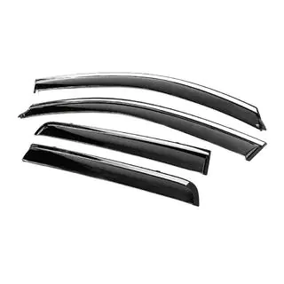 Deflecteurs de Vitres avec Moulure Chromee Niken Luxury (4 pcs) photo 2
