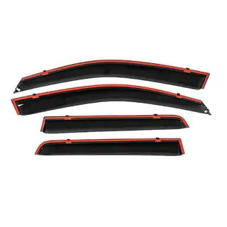 Deflecteurs de Vitres avec Moulure Chromee Niken Luxury (4 pcs) photo 3