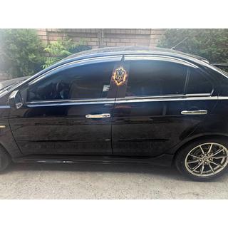 Deflecteurs de Vitres avec Moulure Chromee Niken Luxury (4 pcs) Mitsubishi Lancer X 2008- photo 1