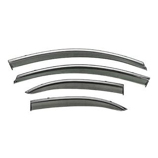Deflecteurs de Vitres avec Moulure Chromee Niken Luxury (4 pcs) Mitsubishi Lancer X 2008- photo 2