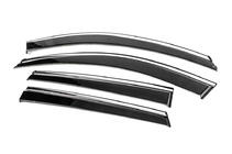 Mazda CX-5 2017–2025 Deflecteurs de Vitres avec Moulure Chromee Niken Luxury (4 pcs) photo 2