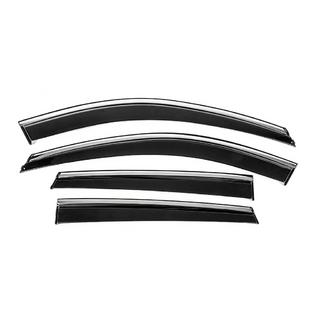 Deflecteurs de Vitres avec Moulure Chromee Niken Luxury (4 pcs) Mazda CX-5 2017–2025 photo 1