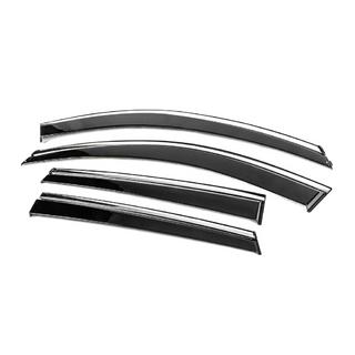 Deflecteurs de Vitres avec Moulure Chromee Niken Luxury (4 pcs) Mazda CX-5 2017–2025 photo 2