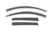 Mazda CX-5 2012-2017 Deflecteurs de Vitres avec Moulure Chromee Niken Luxury (4 pcs) photo 5