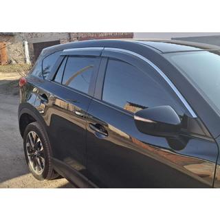 Deflecteurs de Vitres avec Moulure Chromee Niken Luxury (4 pcs) photo 2