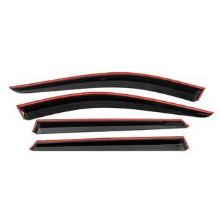Deflecteurs de Vitres avec Moulure Chromee Niken Luxury (4 pcs) photo 3