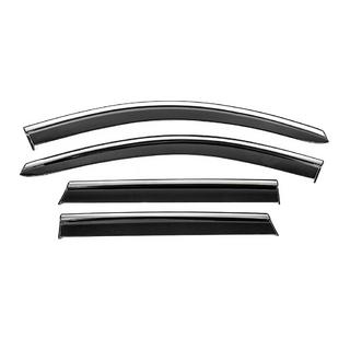 Deflecteurs de Vitres avec Moulure Chromee Niken Luxury (4 pcs) Nissan Qashqai 2014-2021 photo 2