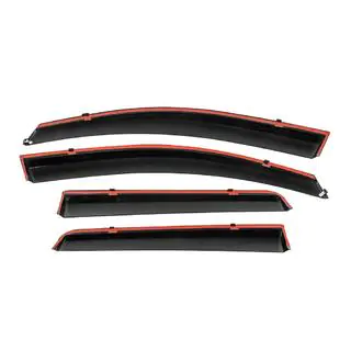 Deflecteurs de Vitres avec Moulure Chromee Niken Luxury (4 pcs) Nissan Qashqai 2007-2010 photo 3
