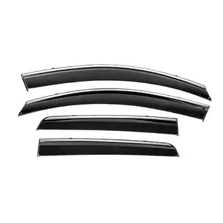 Deflecteurs de Vitres avec Moulure Chromee Niken Luxury (4 pcs)