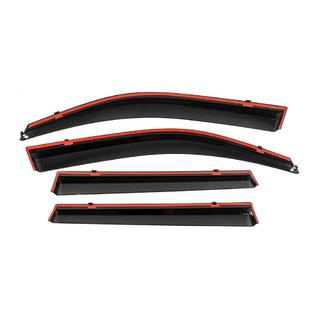 Deflecteurs de Vitres avec Moulure Chromee Niken Luxury (4 pcs) photo 3