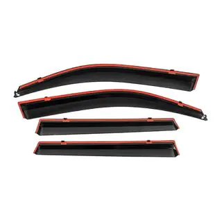 Deflecteurs de Vitres avec Moulure Chromee Niken Luxury (4 pcs) photo 3
