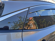Nissan Ariya 2022- Deflecteurs de Vitres avec Moulure Chromee Niken Luxury (4 pcs) photo 4