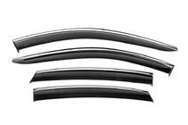 Nissan Ariya 2022- Deflecteurs de Vitres avec Moulure Chromee Niken Luxury (4 pcs) photo 3