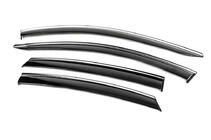 Nissan Ariya 2022- Deflecteurs de Vitres avec Moulure Chromee Niken Luxury (4 pcs) photo 6