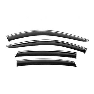 Deflecteurs de Vitres avec Moulure Chromee Niken Luxury (4 pcs) photo 3