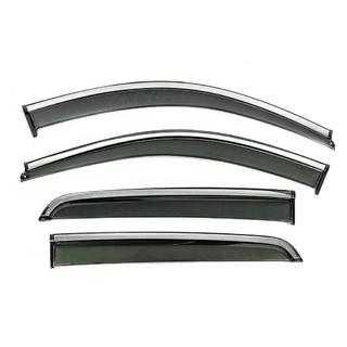 Deflecteurs de Vitres avec Moulure Chromee Niken Luxury (4 pcs) photo 1