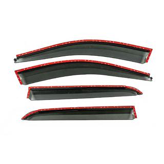 Deflecteurs de Vitres avec Moulure Chromee Niken Luxury (4 pcs) photo 3
