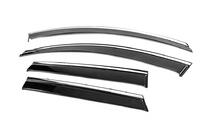 Renault Kadjar 2015-2022 Deflecteurs de Vitres avec Moulure Chromee Niken Luxury (4 pcs) photo 2
