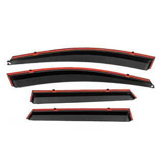 Deflecteurs de Vitres avec Moulure Chromee Niken Luxury (4 pcs) photo 3
