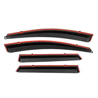Deflecteurs de Vitres avec Moulure Chromee Niken Luxury (4 pcs) photo 3
