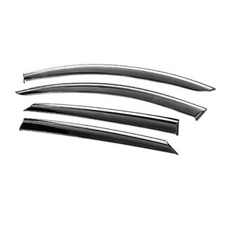 Deflecteurs de Vitres avec Moulure Chromee Niken Luxury (4 pcs) photo 2