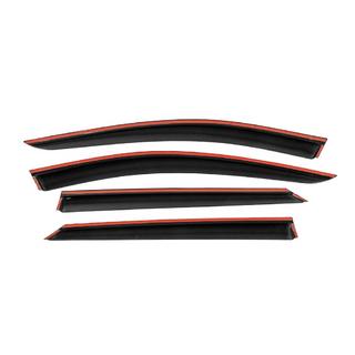 Deflecteurs de Vitres avec Moulure Chromee Niken Luxury (4 pcs) photo 3