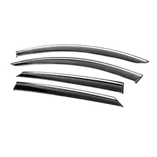 Deflecteurs de Vitres avec Moulure Chromee Niken Luxury (4 pcs) photo 2