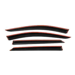 Deflecteurs de Vitres avec Moulure Chromee Niken Luxury (4 pcs) photo 3