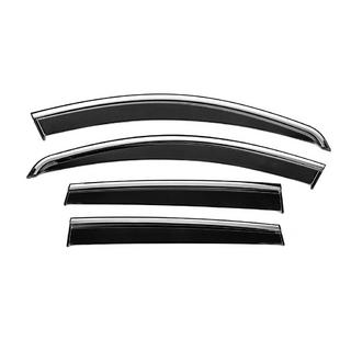 Deflecteurs de Vitres avec Moulure Chromee Niken Luxury (4 pcs) Dacia Duster 2008-2018 photo 1
