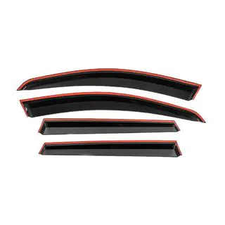 Deflecteurs de Vitres avec Moulure Chromee Niken Luxury (4 pcs) photo 3