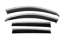 Renault Duster 2008–2017 Deflecteurs de Vitres avec Moulure Chromee Niken Luxury (4 pcs) photo 1