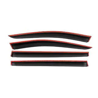 Deflecteurs de Vitres avec Moulure Chromee Niken Luxury (4 pcs) photo 3