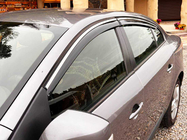 Renault Fluence 2009-2016 Deflecteurs de Vitres avec Moulure Chromee Niken Luxury (4 pcs) photo 1